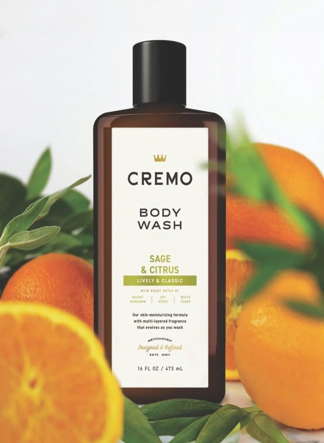 Cremo All Season Body Wash, Sage & Citrus, 16 fl oz (Pack of 2) - Image 5